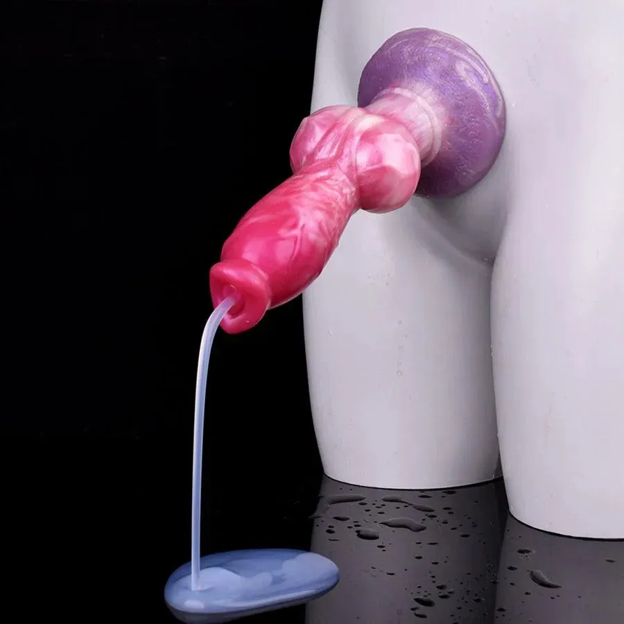 10 Inches Realistic Dog Cock Ejaculating Dildo