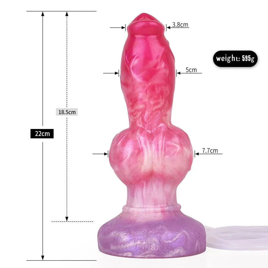 10 Inches Realistic Dog Cock Ejaculating Dildo