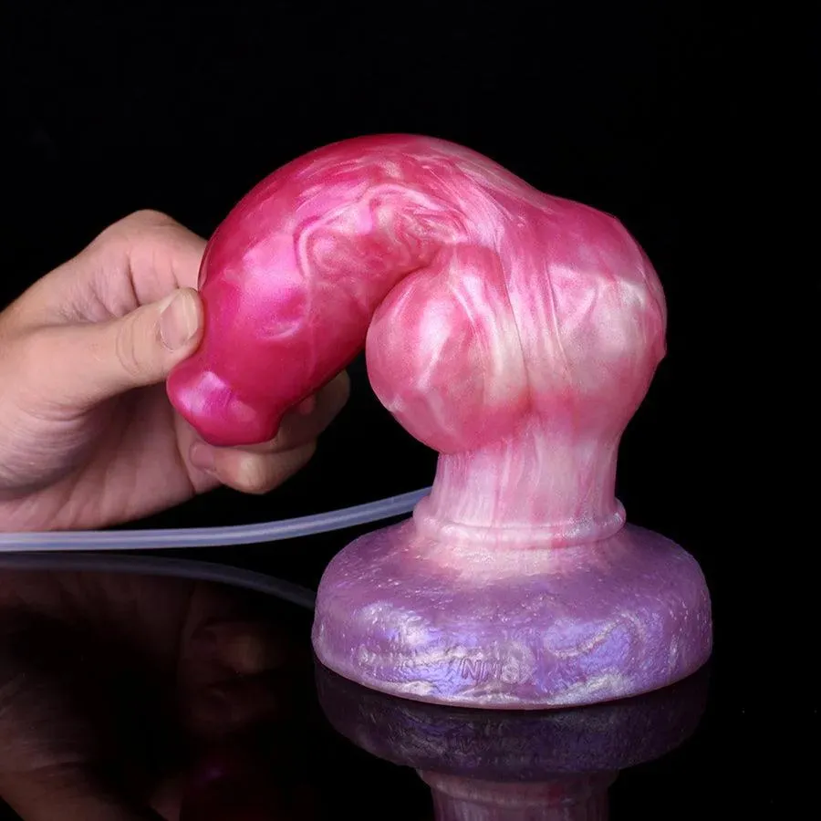 10 Inches Realistic Dog Cock Ejaculating Dildo