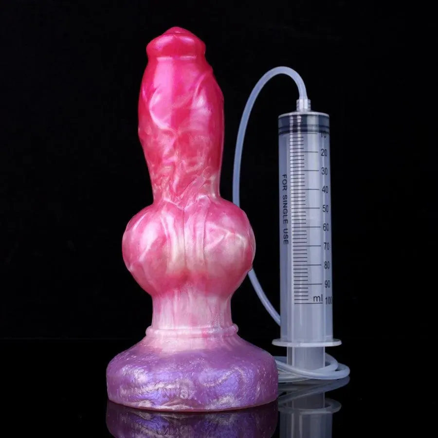 10 Inches Realistic Dog Cock Ejaculating Dildo