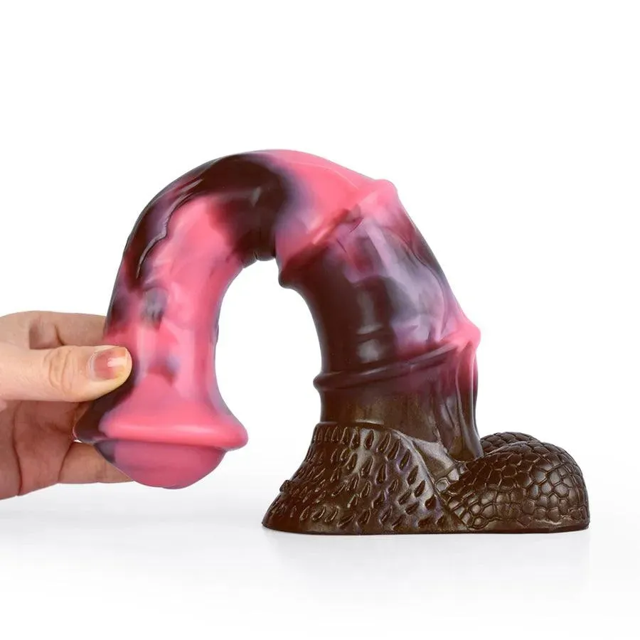 10 Inches Soft Silicone Horse Cock Dildo Toy