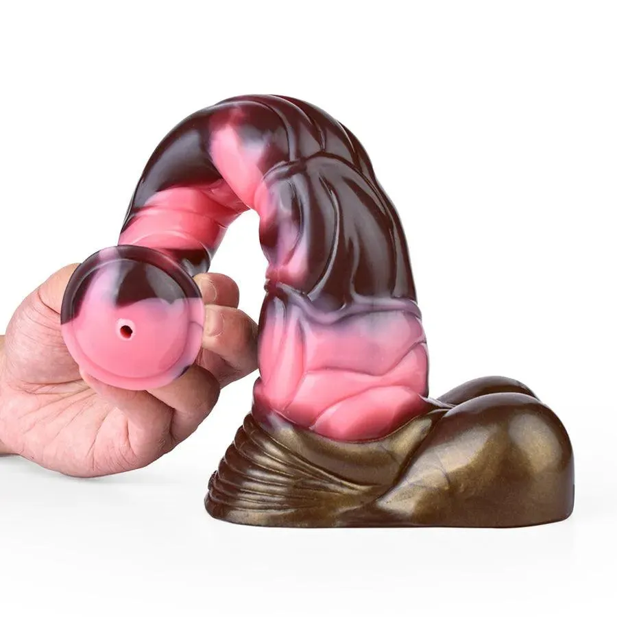 10 Inches Suction Cup Horse Cumming Dildo Toy