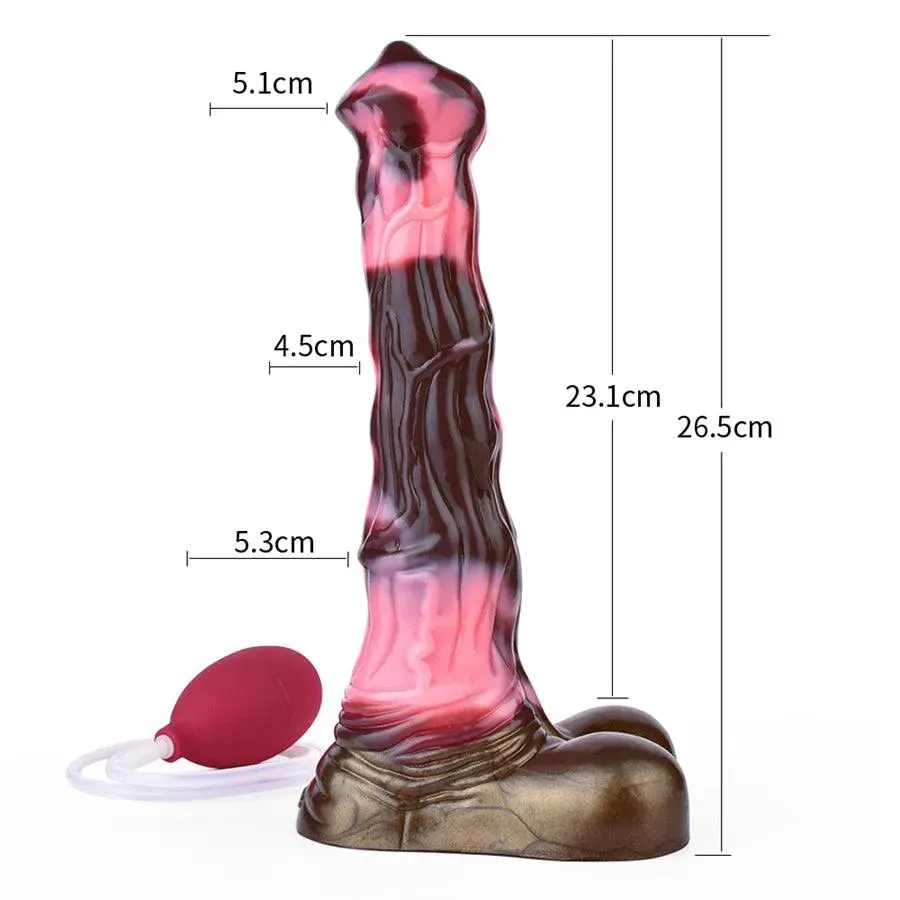 10 Inches Top Silicone Horse Ejaculating Horse Dildo