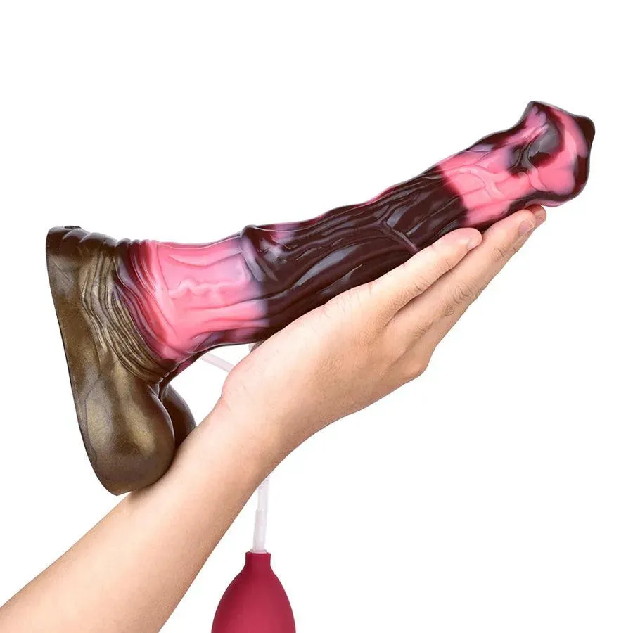 10 Inches Top Silicone Horse Ejaculating Horse Dildo