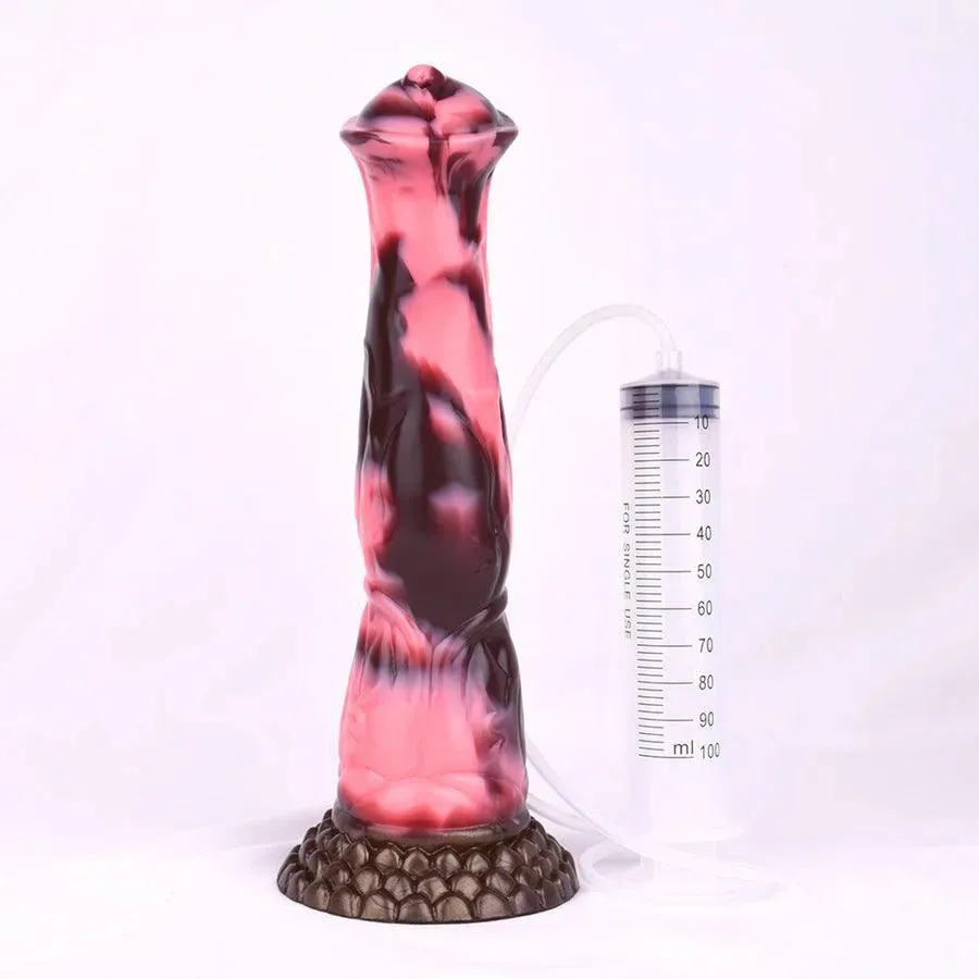 11 Inches Silicone Cumming Dildo Sex Toy