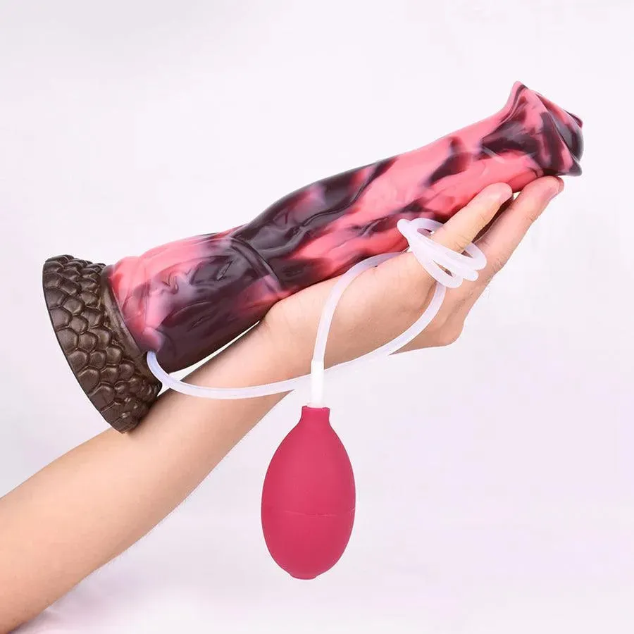 11 Inches Silicone Cumming Dildo Sex Toy