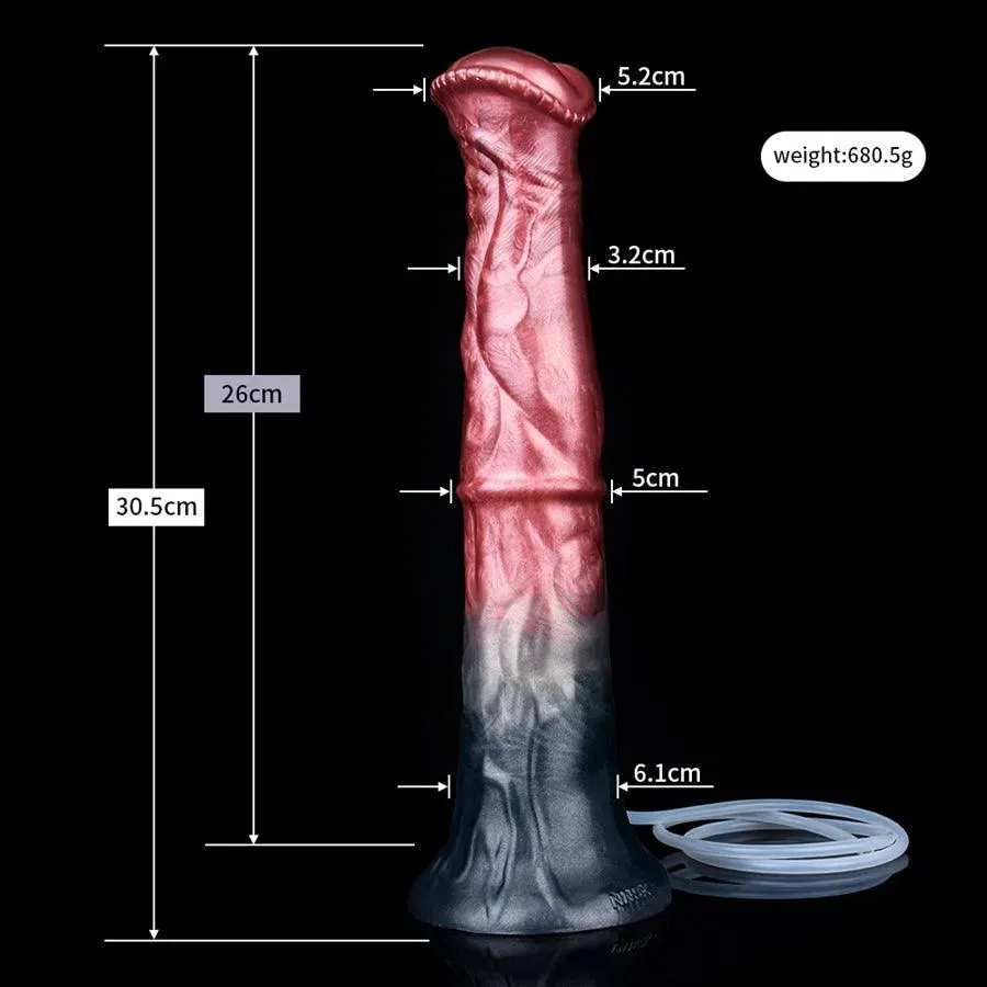12 Inches Huge Ejaculating Horse Dildo for Sale