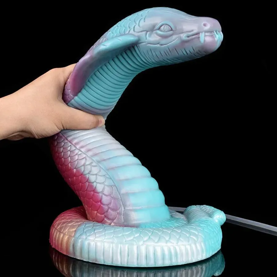 15 Inches Realistic Snake Cumming Dildo