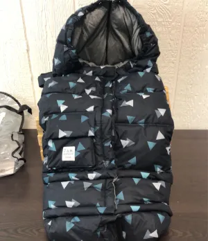 7 A.M. Enfant Blanket 212 Evolution, Aqua Triangle