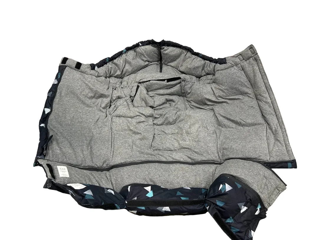 7 A.M. Enfant Blanket 212 Evolution, Aqua Triangle