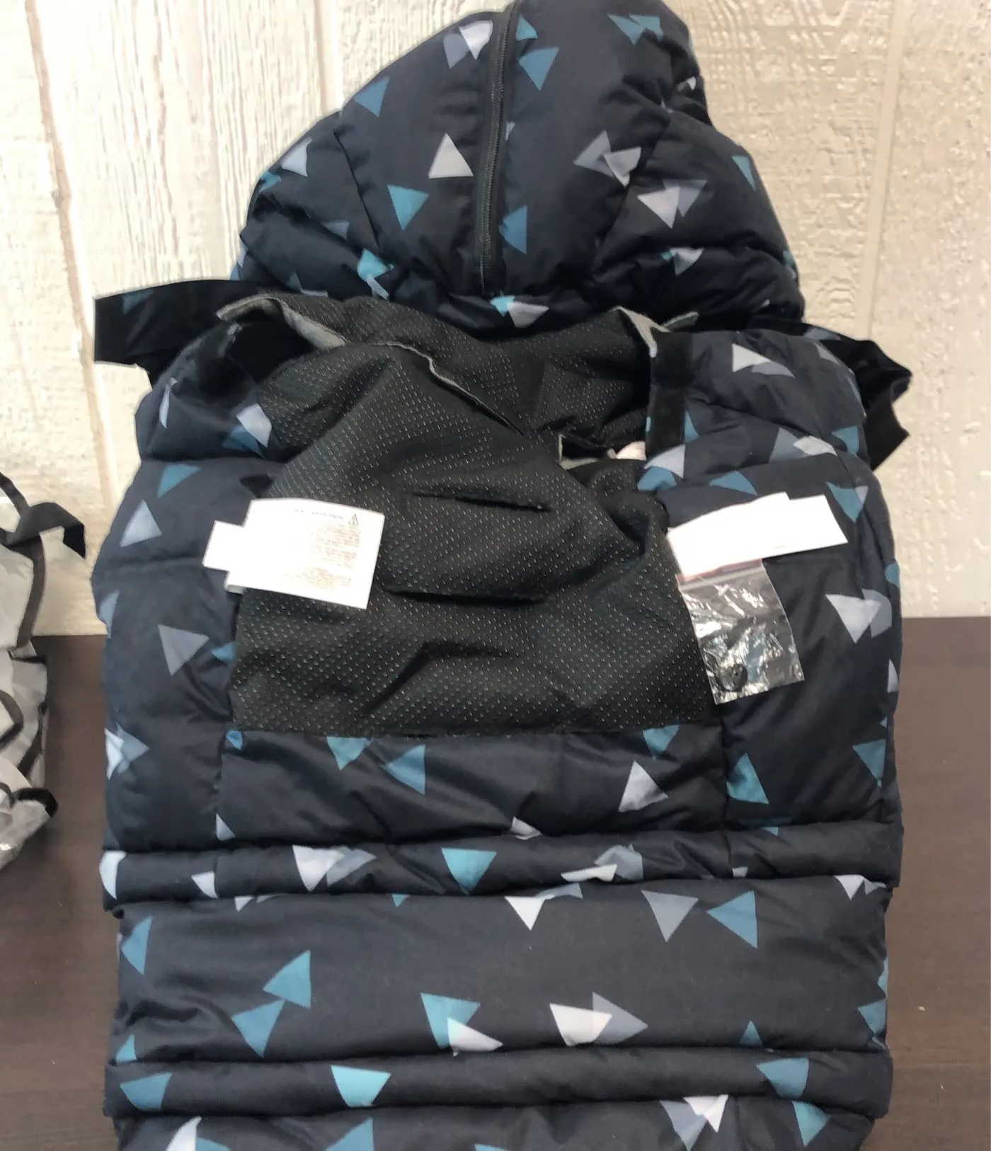 7 A.M. Enfant Blanket 212 Evolution, Aqua Triangle