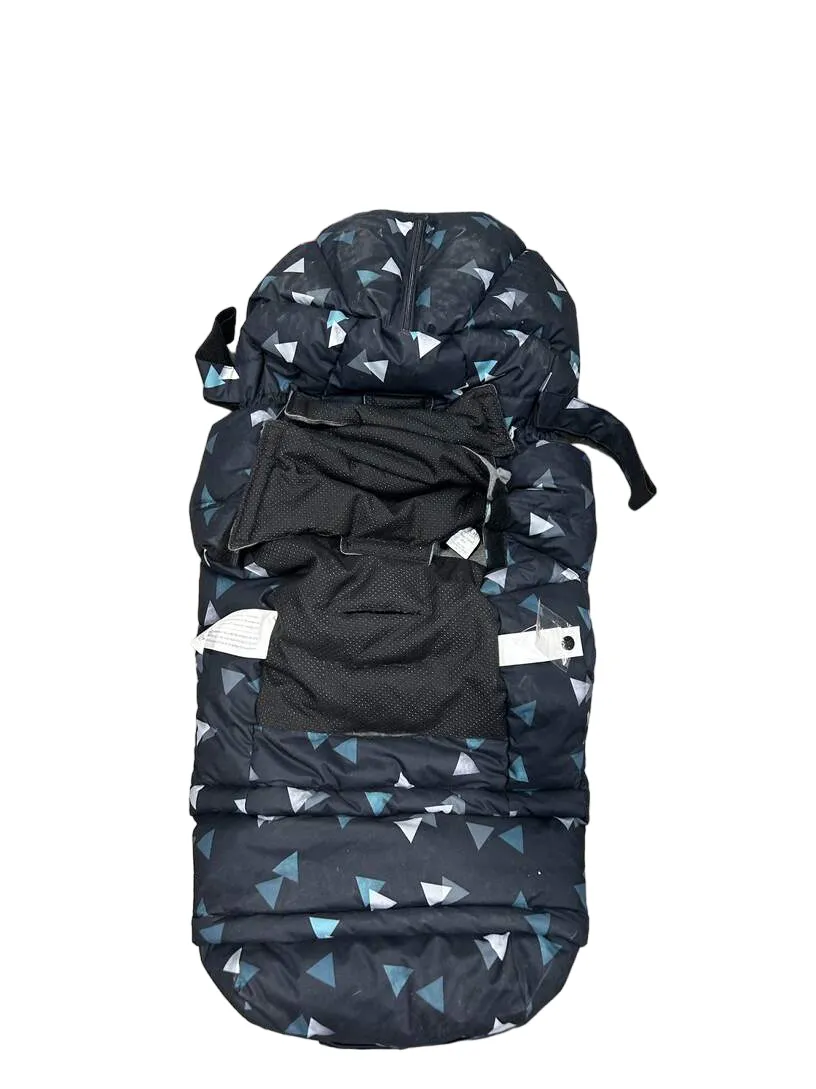 7 A.M. Enfant Blanket 212 Evolution, Aqua Triangle