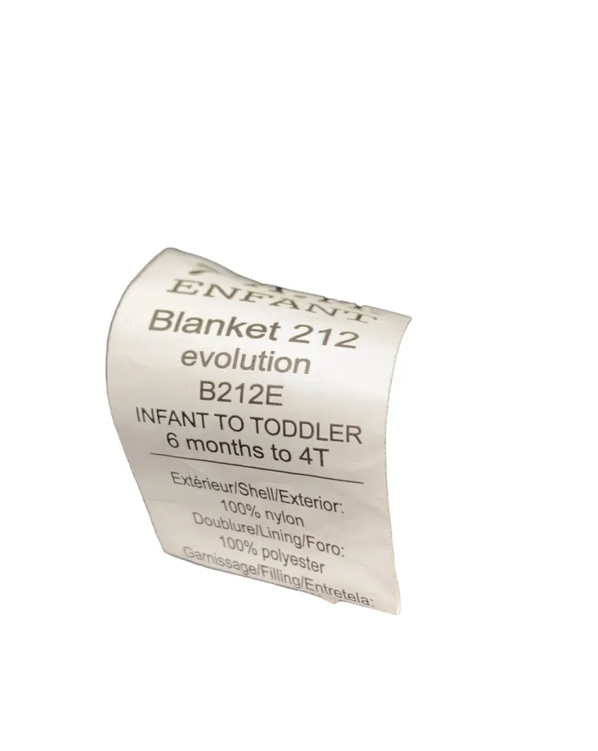 7 A.M. Enfant Blanket 212 Evolution, Black