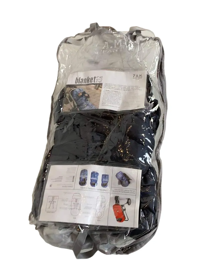 7 A.M. Enfant Blanket 212 Evolution, Black