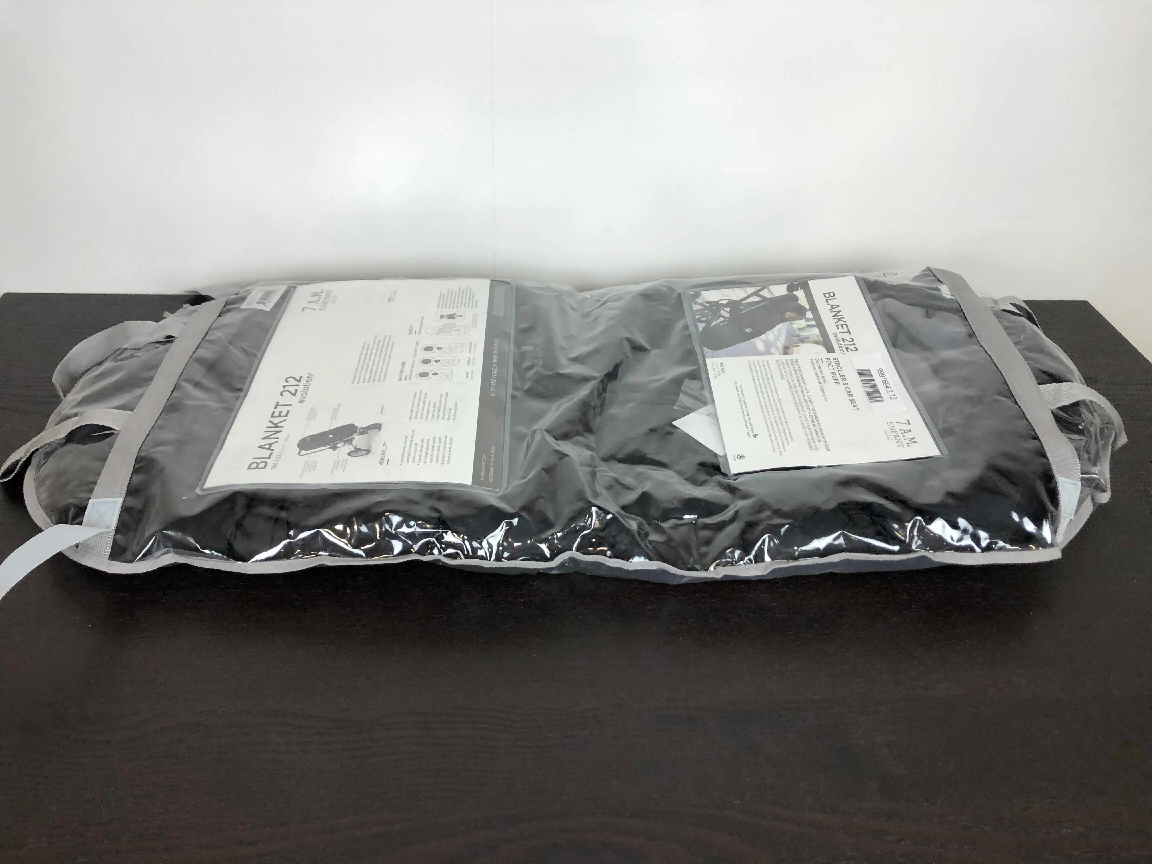 7 A.M. Enfant Blanket 212 Evolution, Black