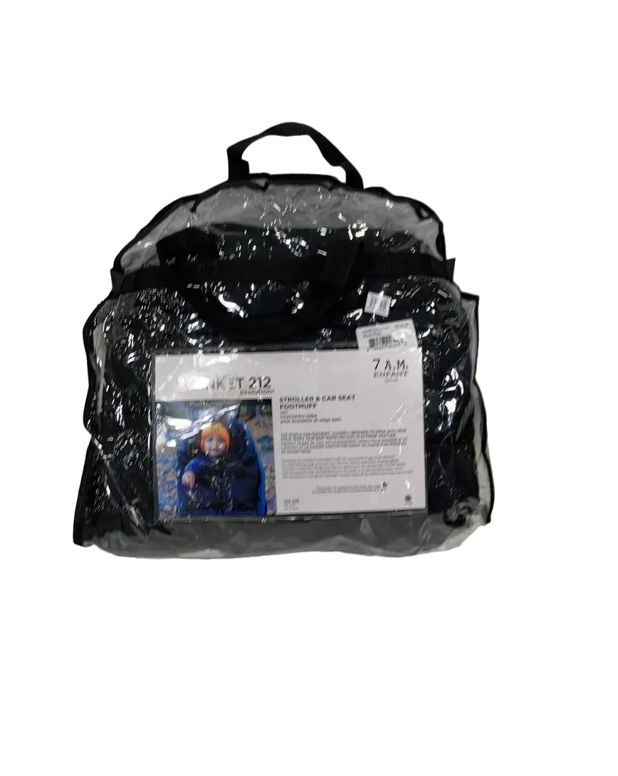 7 A.M. Enfant Blanket 212 Evolution, Black