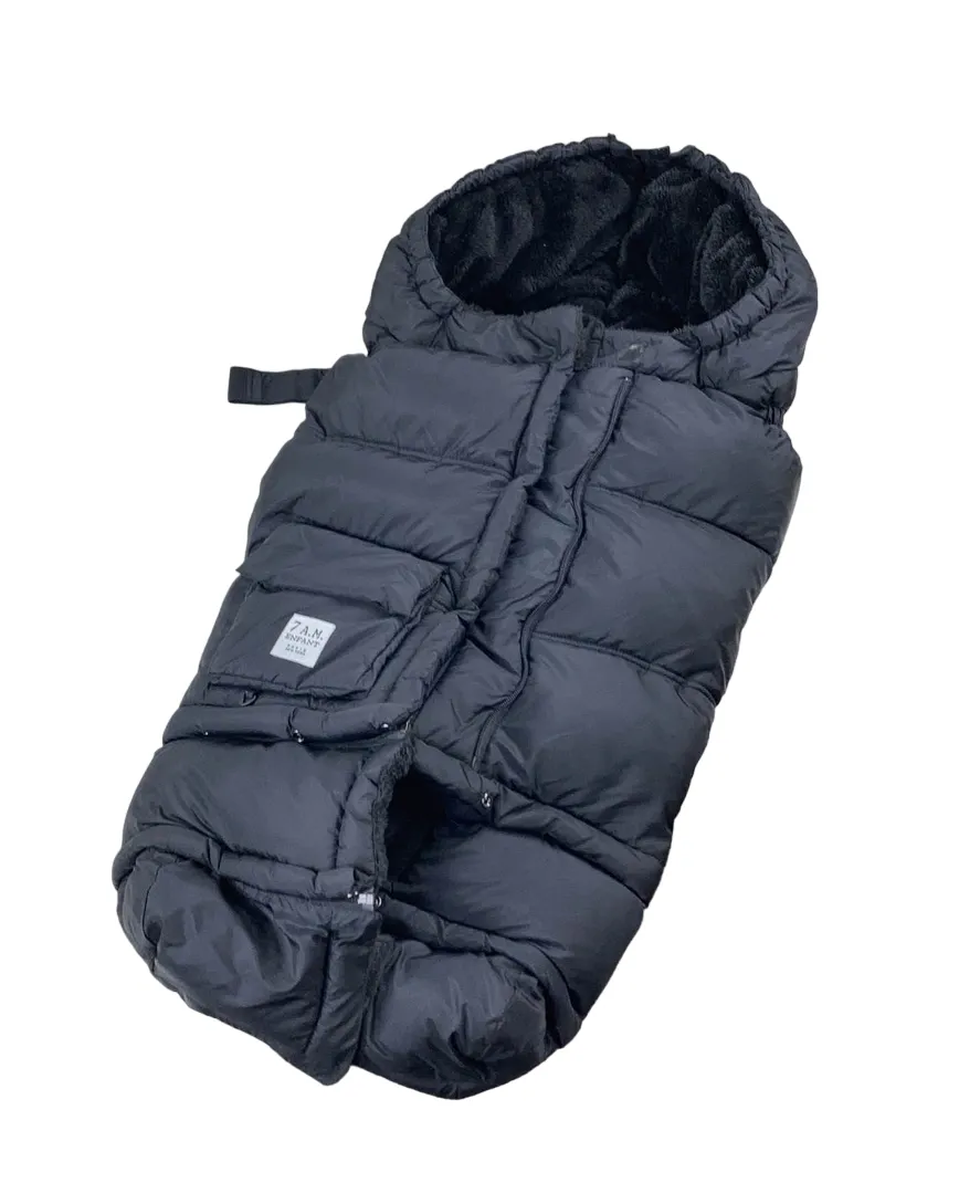 7 A.M. Enfant Blanket 212 Evolution, Black