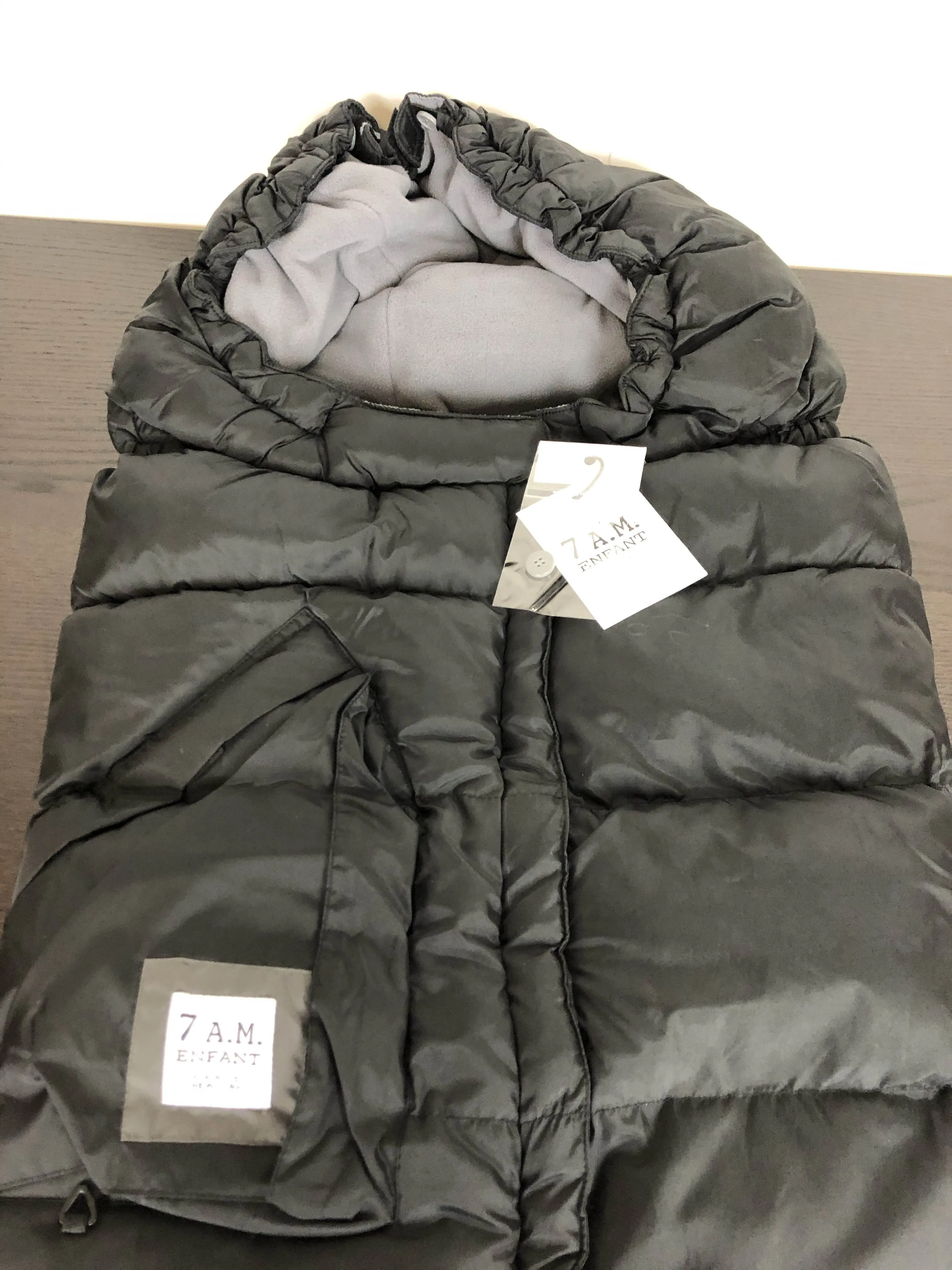 7 A.M. Enfant Blanket 212 Evolution, Black