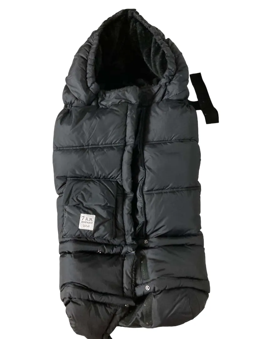7 A.M. Enfant Blanket 212 Evolution, Black