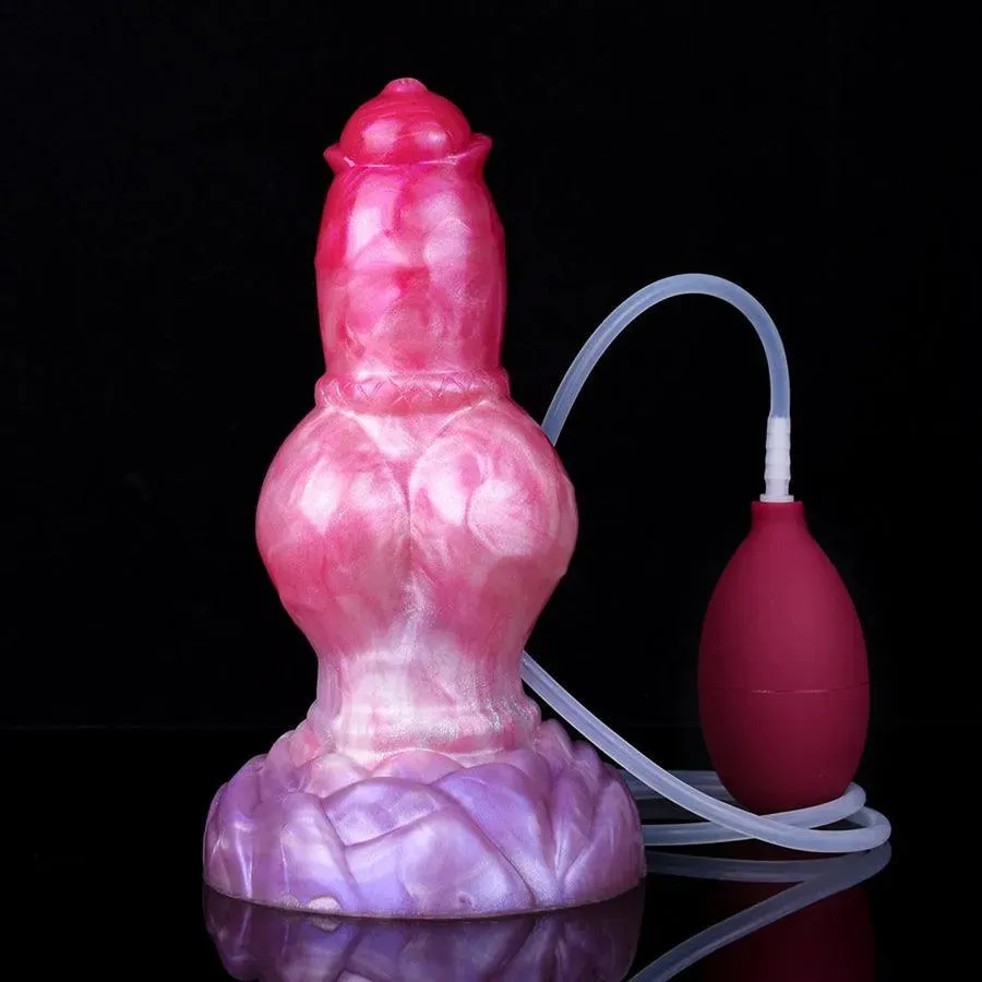 7.5 Inches Life Like Ejaculating Dog Dildo for Women