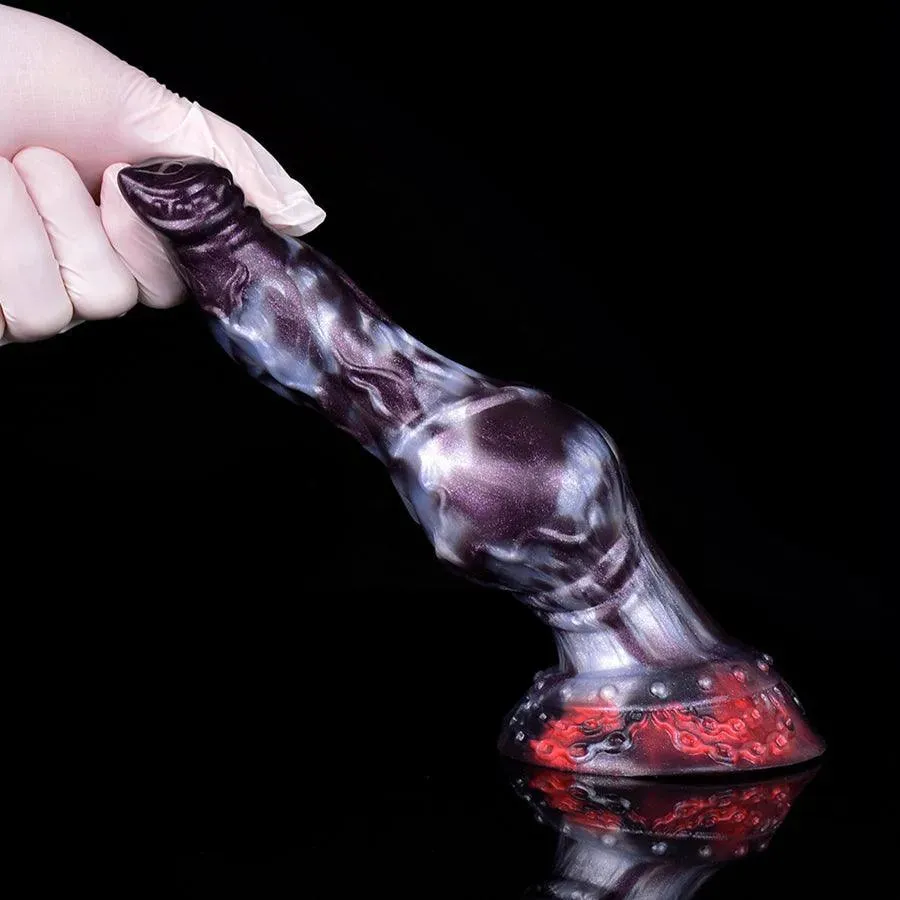 8 Inches Realistic Knotted Dildo for Sale