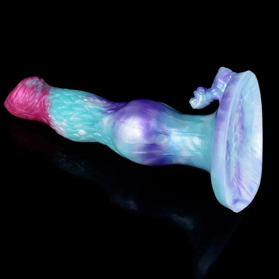 9 Inches Soft Silicone Dog Knot Dildo for Sale