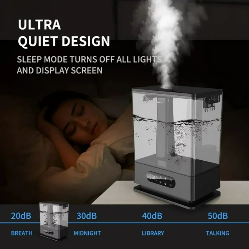 ALROCKET AK-JS06 Cool Mist Humidifier Black 6.5L