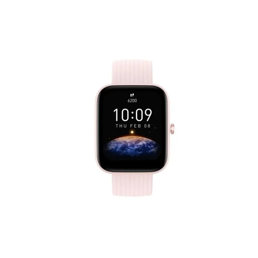 Amazfit W2171US2N 1.69" Color Display Bip 3 Pro Smart Watch, Pink