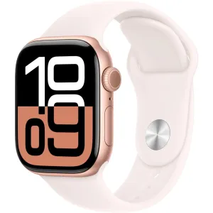 Apple Watch Gen 10 Series 10 Cell 42mm Rose Gold Aluminum - Light Blush Sport Band MWXA3LW/A