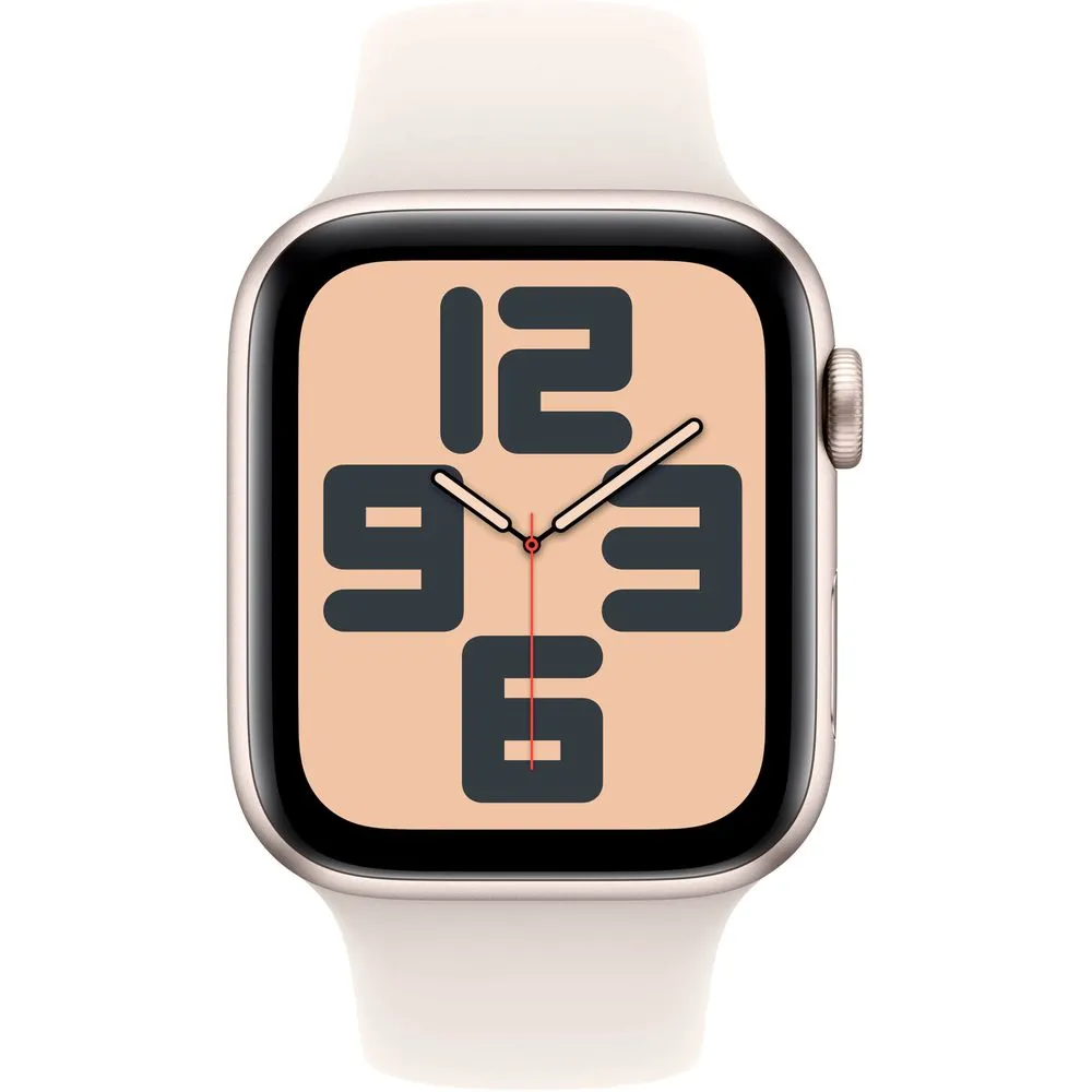 Apple Watch SE 2 44mm Starlight Aluminum - Starlight Sport Band MXEV3LL/A