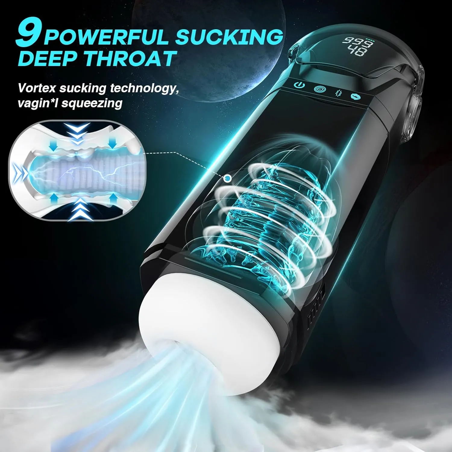 Armor 3 In 1 Auto Suction Thrusting Vibration Male Storker