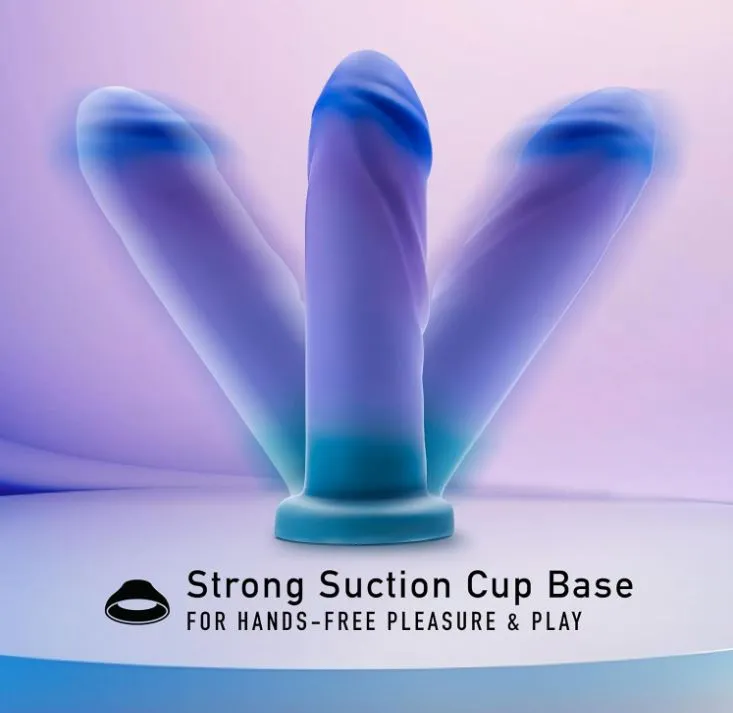 Avant Midnight Rendezvous Dildo - Ocean Blue