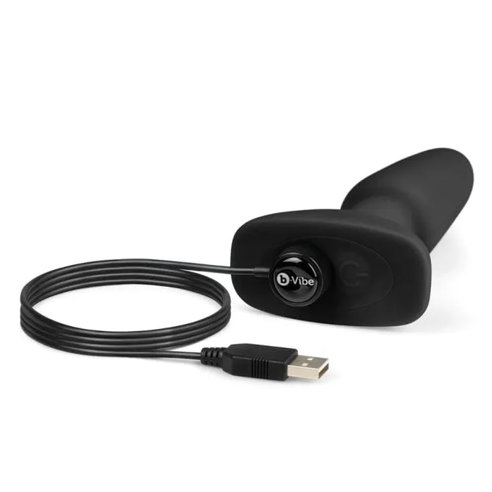 B-Vibe - Rimming 2 Remote Control Vibrating Anal Plug (Black)