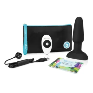 B-Vibe - Rimming 2 Remote Control Vibrating Anal Plug (Black)