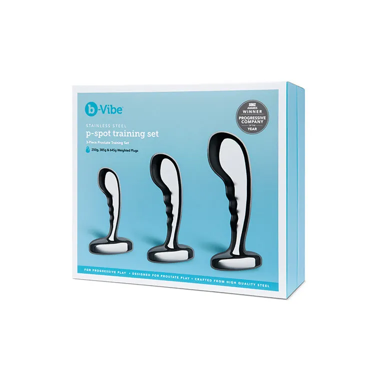 b-Vibe Stainless Steel Prostate Training Set