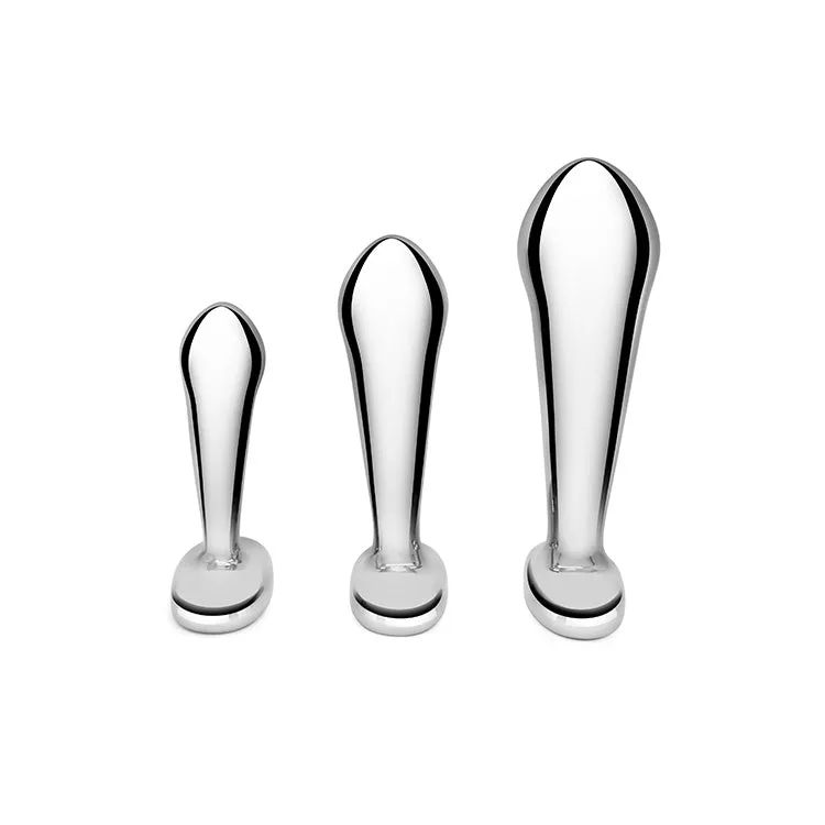 b-Vibe Stainless Steel Prostate Training Set