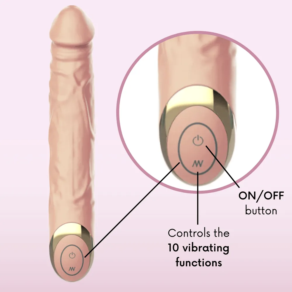 Bato Ultra Real Powerful Rechargeable Dildo Vibrator