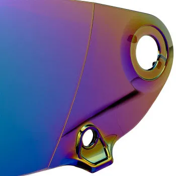 Biltwell Lane Splitter Shield Gen 2 Rainbow Mirror