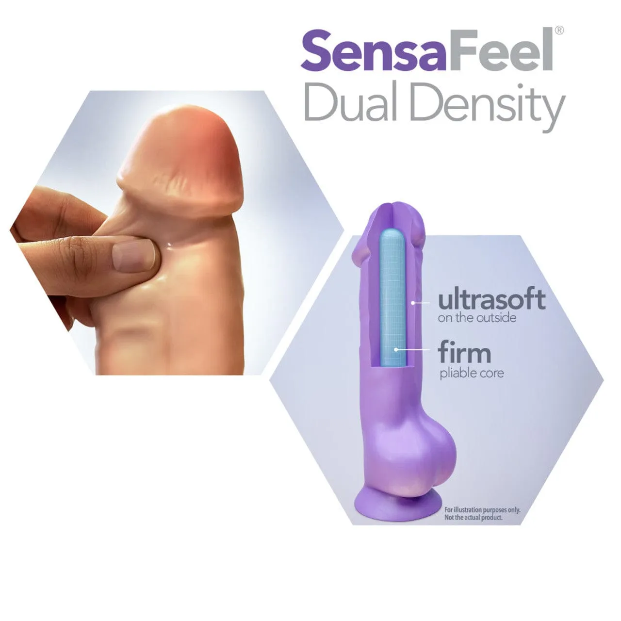 Blush Novelties - Mighty Mike Au Naturel Realistic Dildo with Balls 5.75" (Beige)