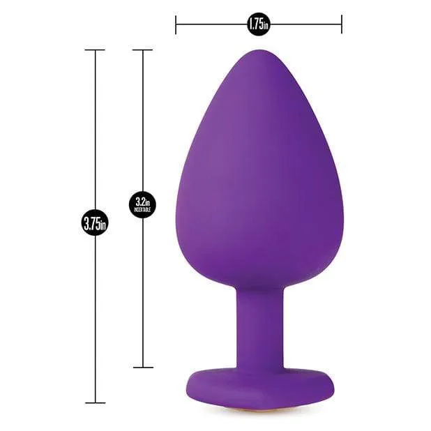 Blush Novelties - Temptasia Bling Anal Plug with Gem