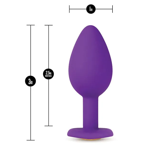 Blush Novelties - Temptasia Bling Anal Plug with Gem