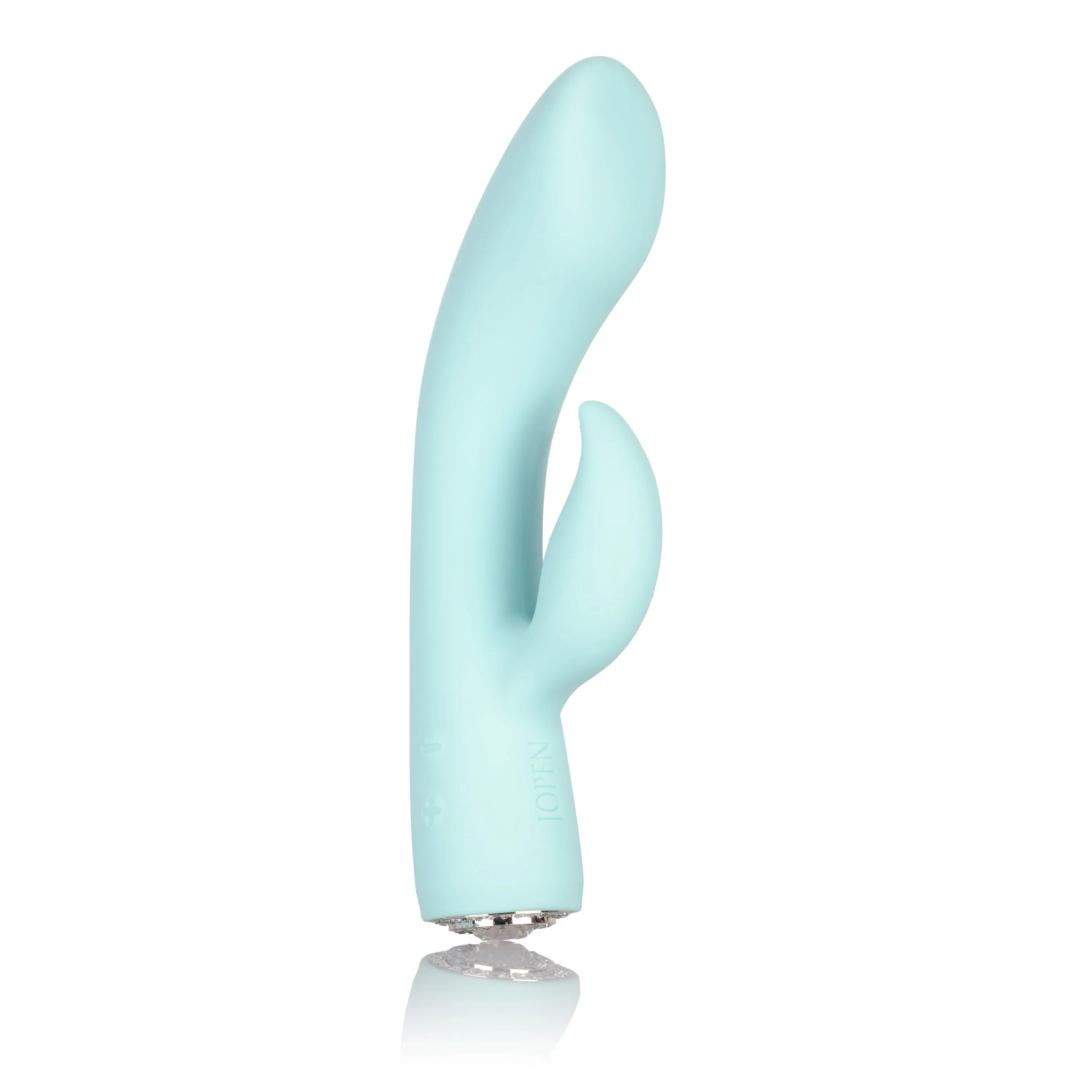 Calexotics - Pave Silicone Rabbit Vibrator Marilyn (Blue)