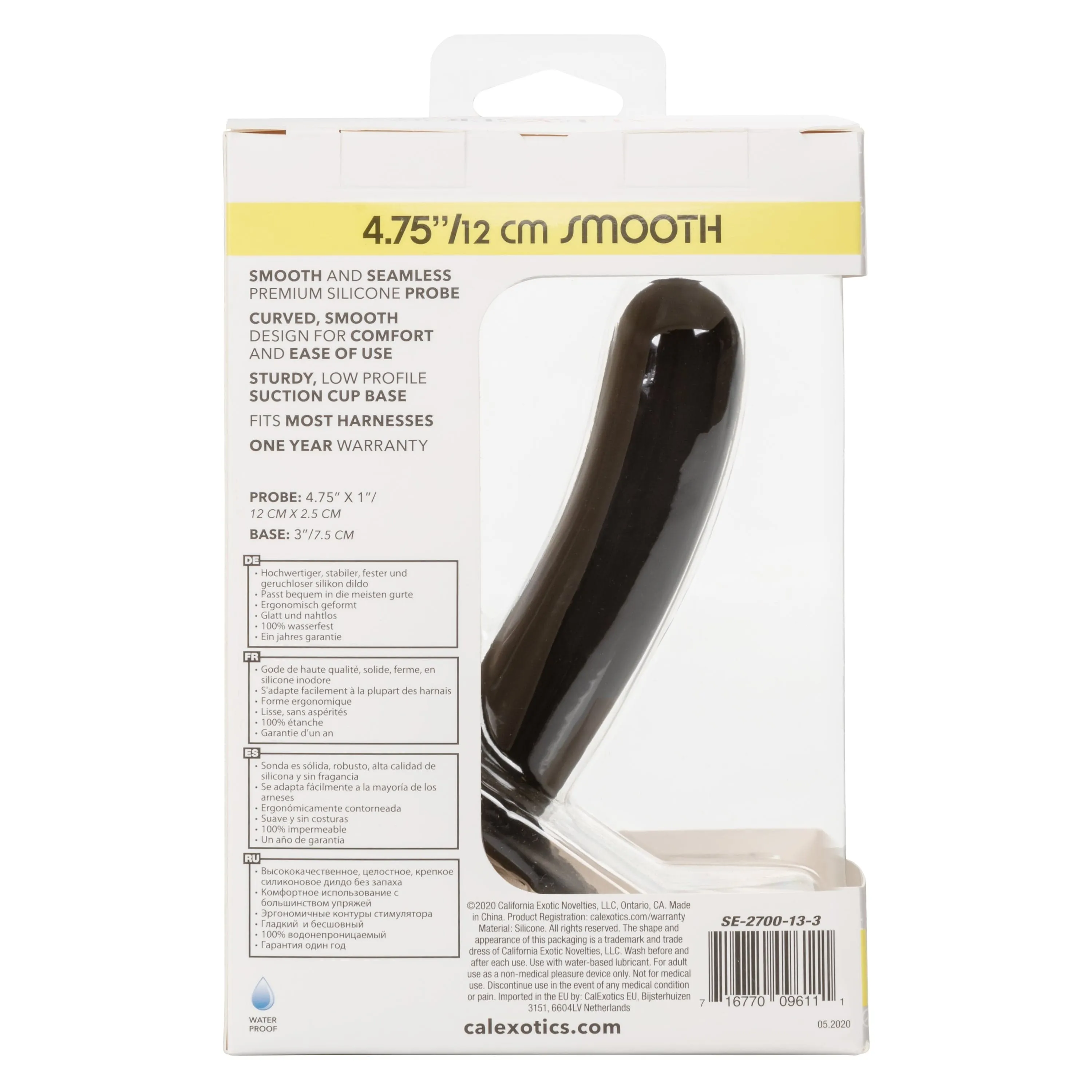 California Exotics - Boundless Smooth Pegging Probe Strap on Dildo