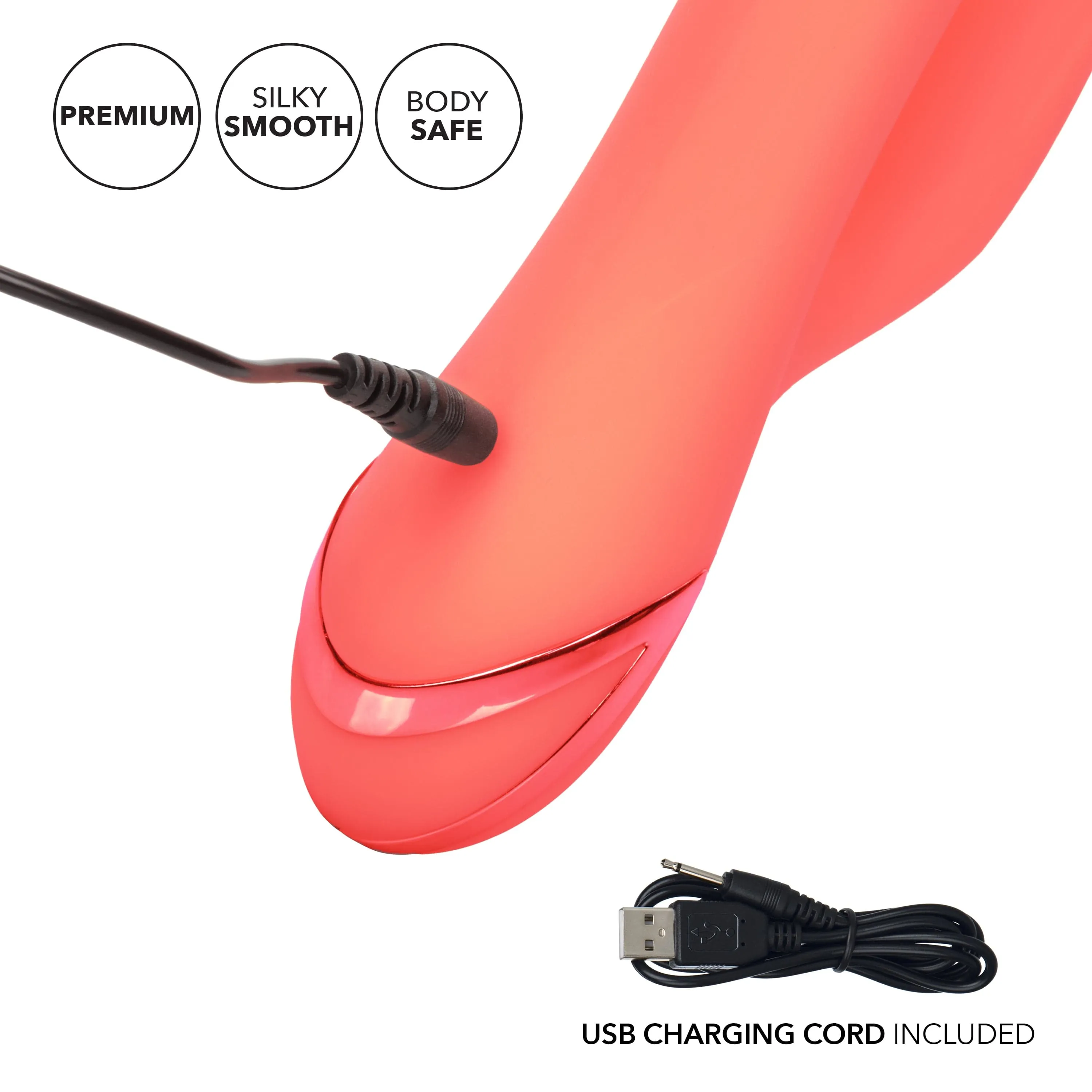 California Exotics - California Dreaming Orange County Cutie Rabbit Vibrator (Orange)