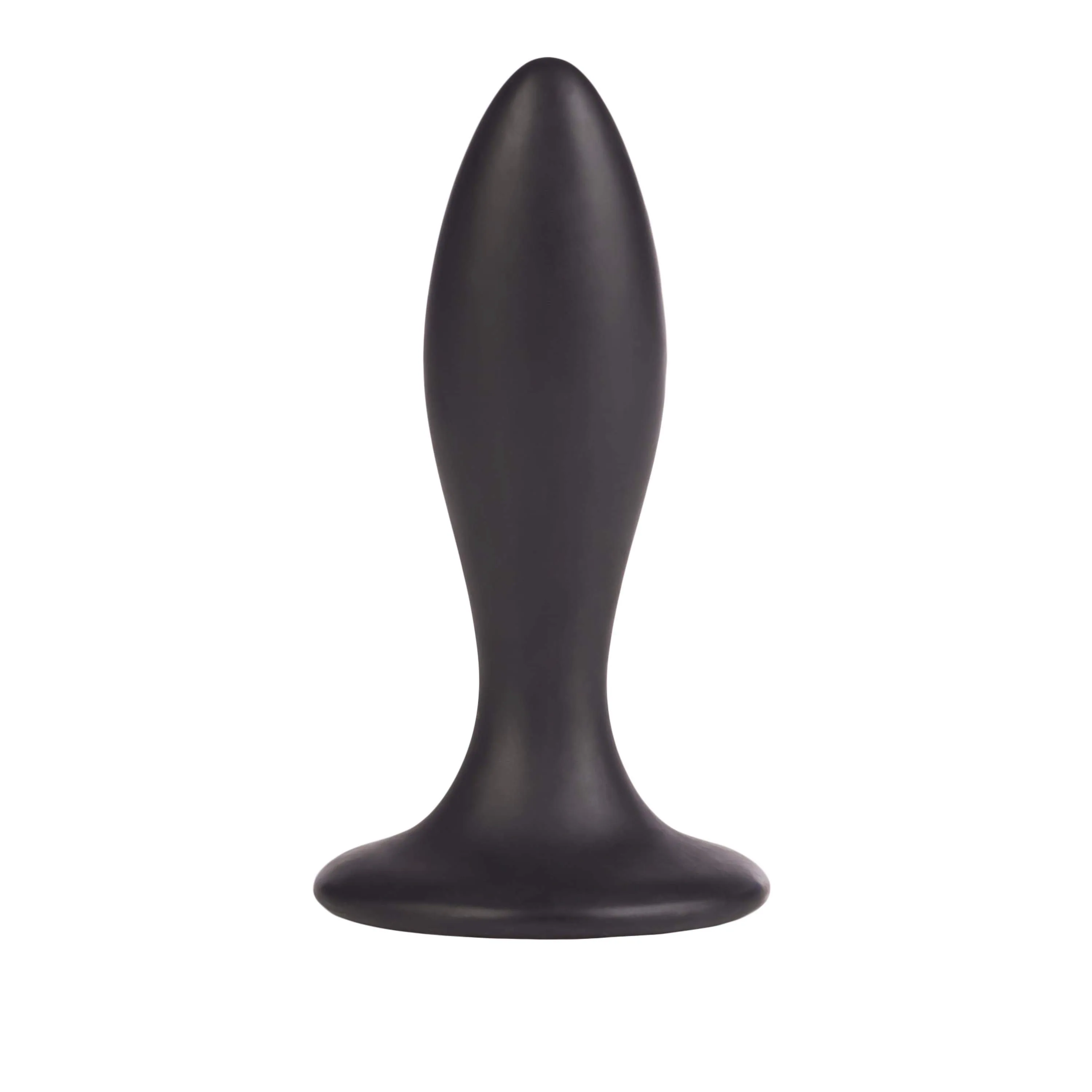 California Exotics - Dr Joel Kaplan Silicone Curved Prostate Probe Anal Plug (Black)