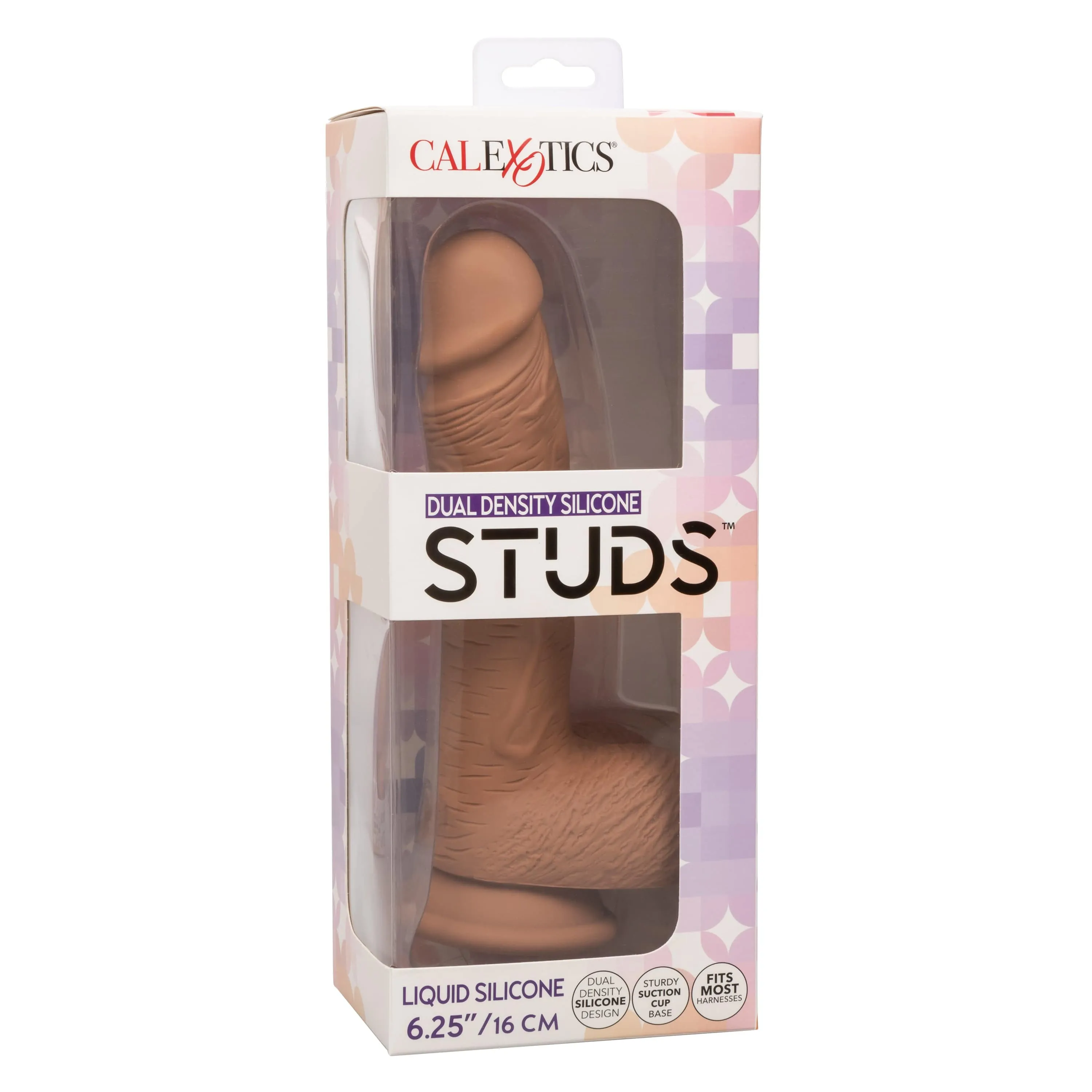California Exotics - Dual Density Silicone Studs Realistic Dildo