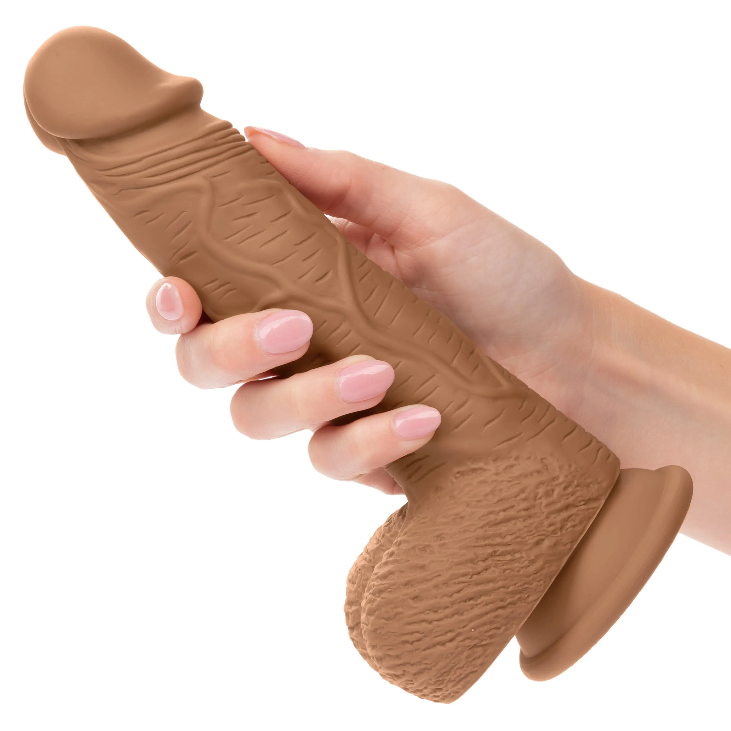 California Exotics - Dual Density Silicone Studs Realistic Dildo