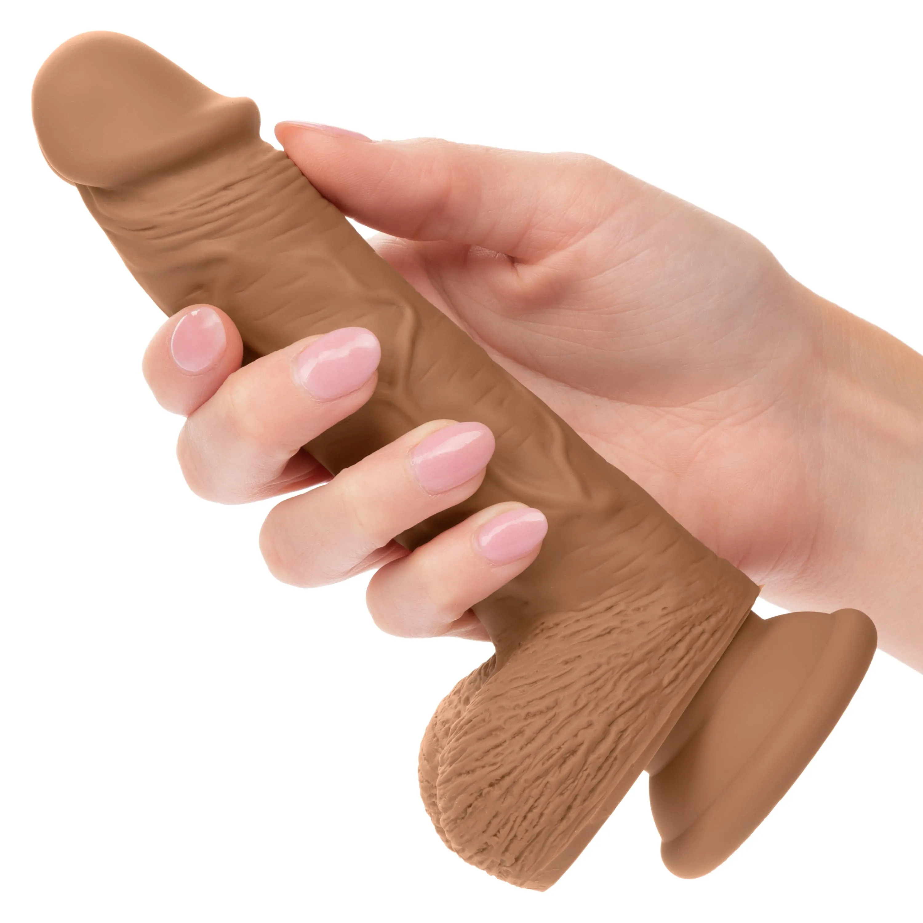 California Exotics - Dual Density Silicone Studs Realistic Dildo