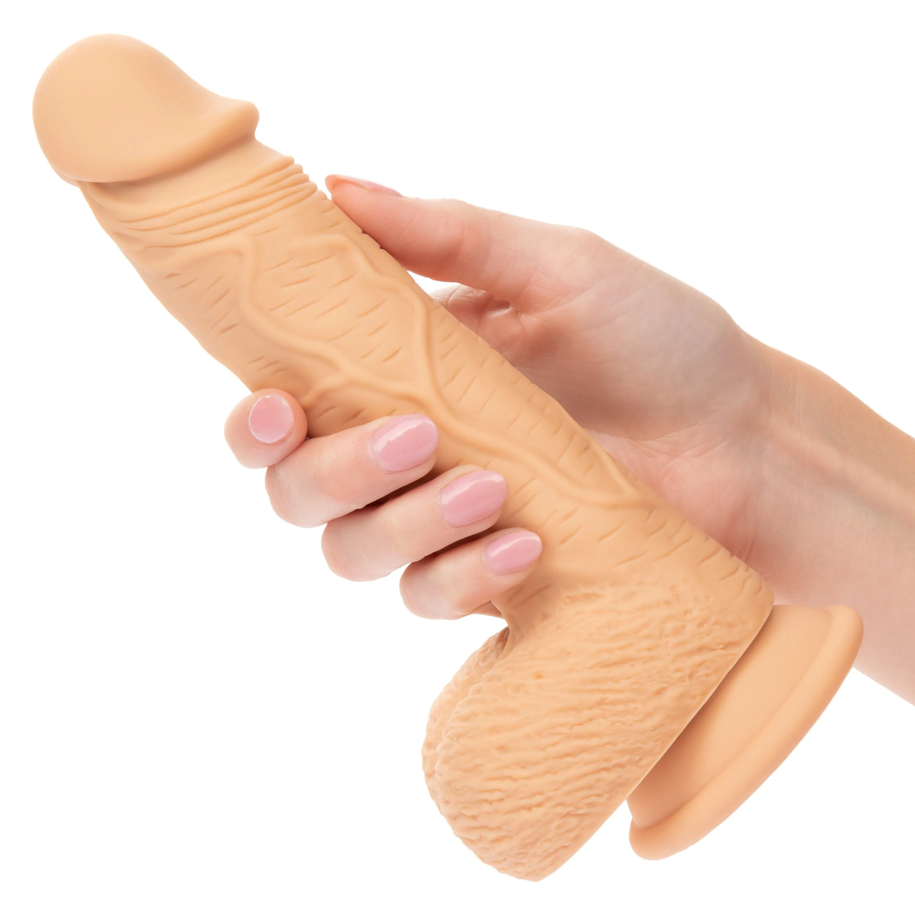 California Exotics - Dual Density Silicone Studs Realistic Dildo