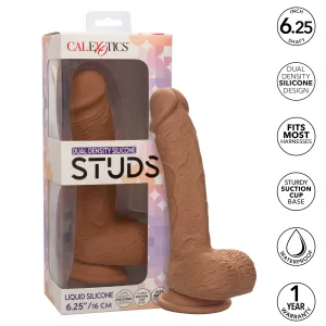 California Exotics - Dual Density Silicone Studs Realistic Dildo